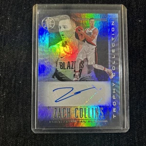 Colección de trofeos Panini Illusions 2019-20 firmas Zach Collins #TC-ZCL automático - Imagen 1 de 2