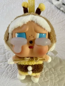 Pop Mart Crybaby Crying Again Vinyl Face Plush I’ll Bring You Flower US (BEE) - Picture 1 of 3
