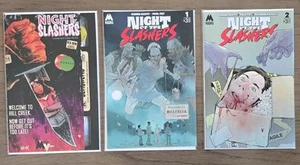 Night Of The Slashers Lot (4) #1-CVR A&B, #2 CVR A & 3 CVR B Magma Comix 2024 - Bild 1 von 13
