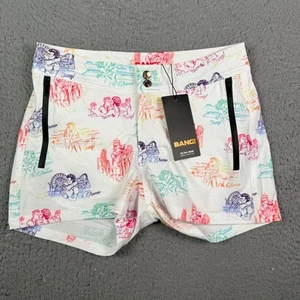 Bang Miami Clothes Swim Shorts Mens XS Lined Trunks Stretch Beach Print NEW - Picture 1 of 9