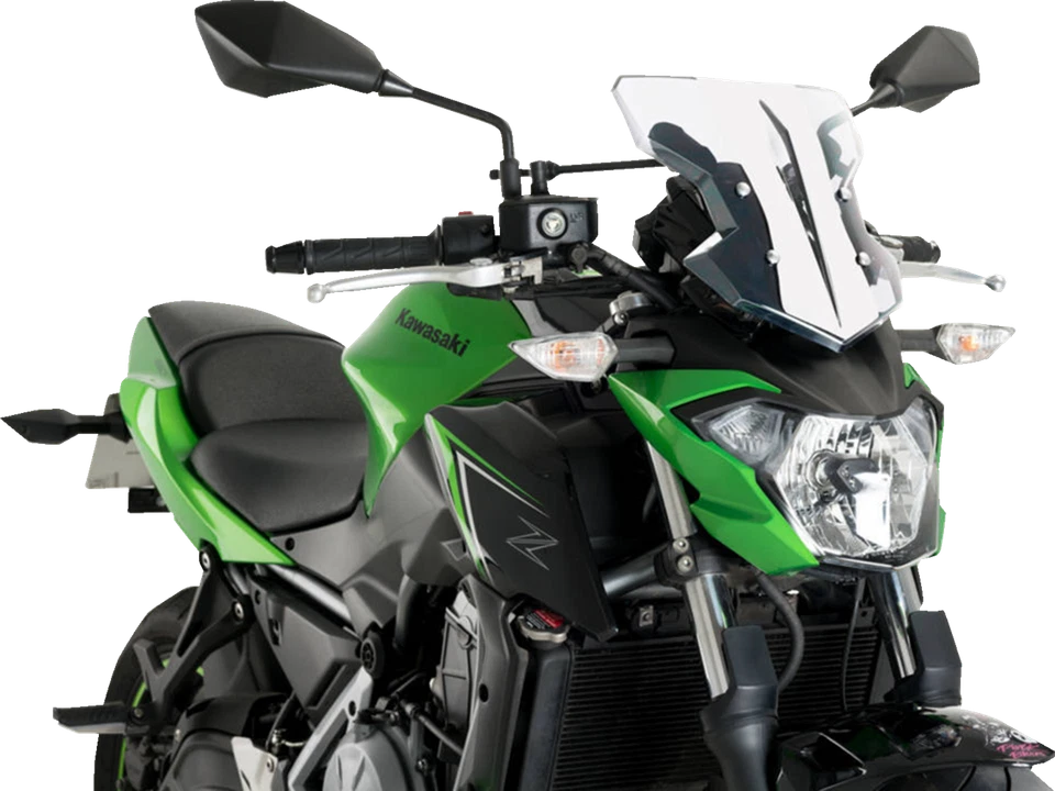 PUIG 20335W Flanker Windshield 17-24  Kawasaki  Z 650 - Image 1 of 1