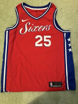 Philadelphia 76ers Ben Simmons Nike Dri-fit  jersey # 25 size XL - Image 1 of 3