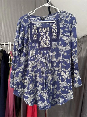 Женская блузка Lucky Brand размер средний - Изображение 1 из 4