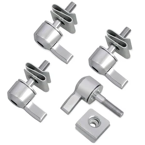 Saddlebag Mount Kit, Set of Hard saddlebag Lever Lock mounting for Harley 199... - Picture 1 of 8