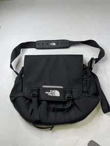 The North Face Travel Laptop Shoulder Messenger Black Bag Nylon - Picture 1 of 9