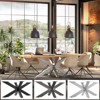 Tischgestelle Tischuntergestell Tischbeine Tischfuß Esstisch SPIDER Stahl SOTECH - Bild 1 von 4