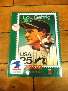 1989 LOU GEHRIG PUZZLE US POSTAL SERVICE UNOPENED RARE - Picture 1 of 1