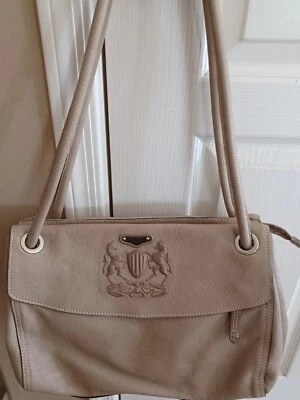 Bolso de mano de cuero italiano Tentazion DUE con tapa antipolvo Foto 1 de 4