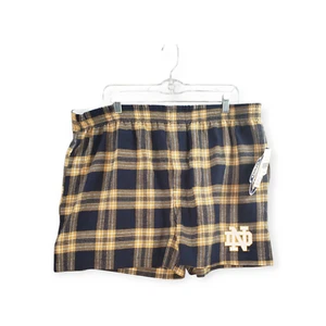 Norte Dame University NWT Concept Sport Fighting Irish Lunge Shorts Size 2XL - Picture 1 of 12