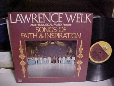 Lawrence Welk And His Musical Family Present Songs Of Faith & Inspiration LP VG Foto 1 de 4