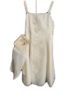 Bridesmaids Or Flower Girl Dress With Matching Shrug BNWT Age 5/6 Couche Tot - Picture 1 of 6