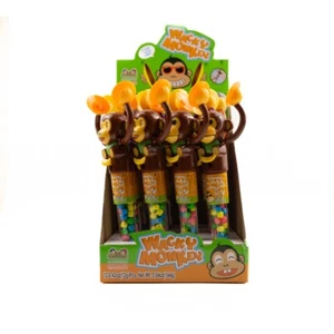 Kidsmania Wacky Monkey Filled With Candy 12 Pieces - Picture 1 of 2