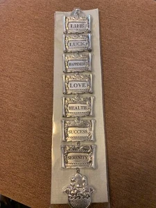 Bendición de metal para el hogar con Hamsah colgante salud, amor, suerte, vida de éxito envío gratuito - Imagen 1 de 5