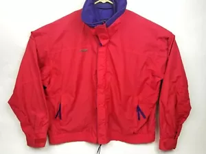 Columbia 1990s Vintage Men’s Red Purple Nylon Bugaboo Jacket Sz XL sportswear - Picture 1 of 7