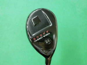 DAIWA GLOBERIDE GOLF CLUB UTILITY ONOFF WINGS KURO U LOFT-24 MP-715I SR-FLEX - Picture 1 of 4