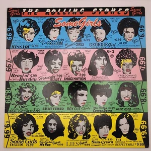 The Rolling Stones - Some Girls LP COC 39108 1978 1st Pressing Uncensored EX - Picture 1 of 13