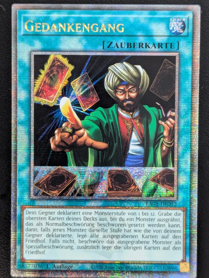 Gedankengang RA01-DE052 QCSR Deutsch NM YUGIOH - Bild 1 von 1