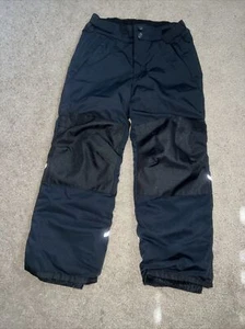 Champion 9 Kid Size Small 6-7 Ski Snow Board Reinforced Knee Durable Pants Black - Picture 1 of 8