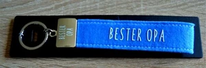 Depesche SCHLÜSSELANHÄNGER Filz, "BESTER OPA", Neu - Picture 1 of 1