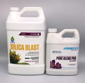 Botanicare Pure Blend Pro Bloom (Hydro) (Q) + Silica Blast Bundle (G) - Qt+Gal - Picture 1 of 1