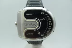 ATOWAK ETTORE AUTOMATIC SATELLITE HOURS URWERK 47MM NEW WARRANTY - Picture 1 of 9