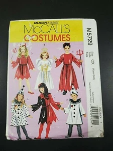 MCCALLS NIÑOS HALLOWEEN DISFRAZ PATRÓN PAYASO M5729 TALLA XS-S ENVÍO GRATUITO - Imagen 1 de 2