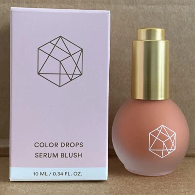 Suero gotas de color Em Cosmetics BlushDrops tamaño.34 oz color fl melocotón melocotón Foto 1 de 4