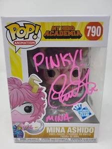 Figura Funko Pop firmada por Caitlin Glass Pinky / Mina Ashido My Hero Academia BAS - Imagen 1 de 8