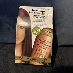 Organix Ever RARE Straight Brazilian Keratin Therapy 30 Day Treatment 3.3oz NEW - Picture 1 of 7