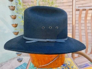 Master Hatters of Texas (MHT) 3X Biber, schwarz 7 1/8 - Bild 1 von 11