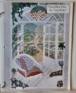 "Room With a View" Tony Minieri needlepoint pattern & guide