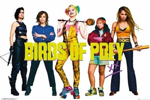 HARLEY QUINN BIRDS OF PREY HARLEYS GROUP 91.5X61CM MAXI POSTER NEW OFFICIAL - Picture 1 of 1
