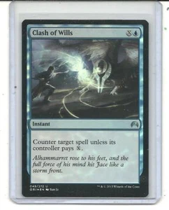 Clash of Wills - Lámina - Orígenes - Magic the Gathering - Imagen 1 de 4
