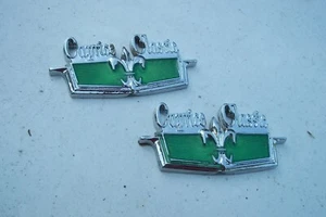 1970-1990 Caprice Classic Quarter Panel Emblem Set SET GREEN - Bild 1 von 4