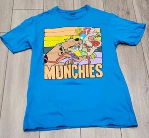 Scooby-Doo Munchies Grafik T-Shirt Erwachsene Männer Damen Large blau - Bild 1 von 4