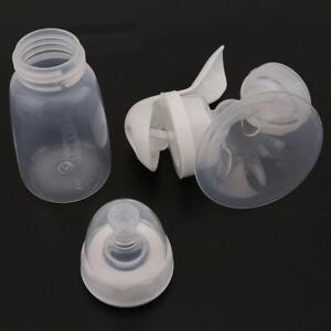 Manual Breast Pump Kit Hand Breast Pump & Breast Milk Storage Bottle Handheld FY