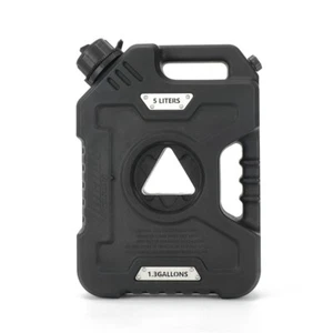 Tucool Racing 1.3 Gallon 5L Gas Tank Fits Most Cars SUVs and Motorcycles Black - Picture 1 of 5