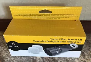 Genuine Keurig  Water Filter Starter Kit w/ 2 Charcoal Replacemet Filter - Picture 1 of 6