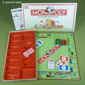 Monopoly - Komplett 1A Zustand! Mit 10 Metallfiguren DM-Version! Parker ©1992 - Bild 1 von 6