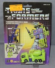 Transformers G1 Constructicon  MIXMASTER  Factory Sealed  NEW  1985 Devastator