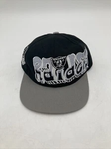 Top of The World Los Angeles Raiders Graffiti Style Snapback Hat Cap Custom Rare - Bild 1 von 17
