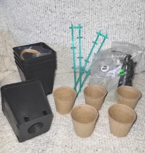 HANF CANNABIS ANZUCHT SET TÖPFE STARTER INKL. ÜBUNGSSAMEN Samen - Bild 1 von 1