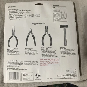 ARTISTIC WIRE’s Draht Schreibsystem Kit alter Lagerbestand NEU VERSIEGELT Heringe Vorrichtung Anleitung - Bild 1 von 4