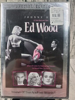Ed Wood  (DVD, Black & White, Special Edition, Subtitled, Widescreen) Brand New  - Image 1 of 2