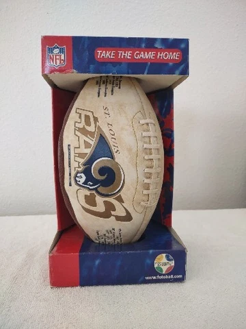 Vintage St. Louis Rams Limited Edition Full Size Team Championship Football Cover