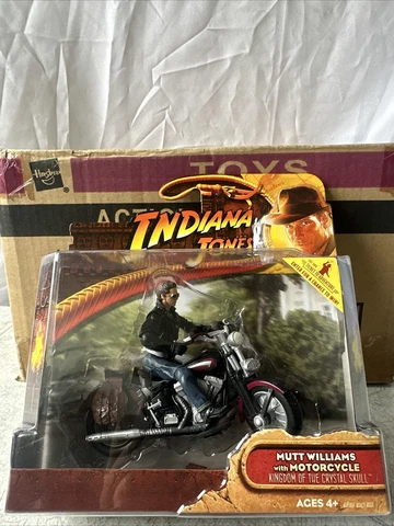 Indiana Jones Kingdom Of The Crystal Skull Mutt Williams Motorcycle 2008 Hasbro Cover