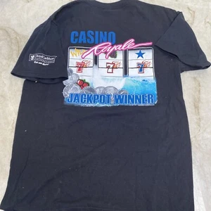 Royal Caribbean Casino Royale Jackpot Winner T-Shirt Men's Size Large - Picture 1 of 6