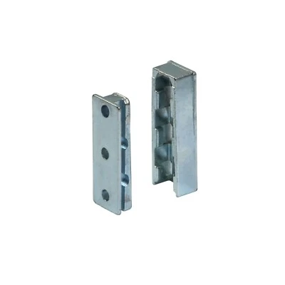 Möbelverbinder Stahl Bett-Verbinder Korpusverbinder Einhängeverbinder verdeckt - Bild 1 von 4