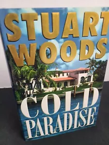 SIGNED Cold Paradise (Stone Barrington) - Hardcover By Woods, Stuart NEW 1st ed - Picture 1 of 9