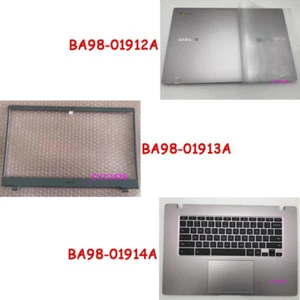 LCD Back Cover Front Bezel Palmrest w/Keyboard for Samsung Chromebook 4 XE350XBA - Picture 1 of 7